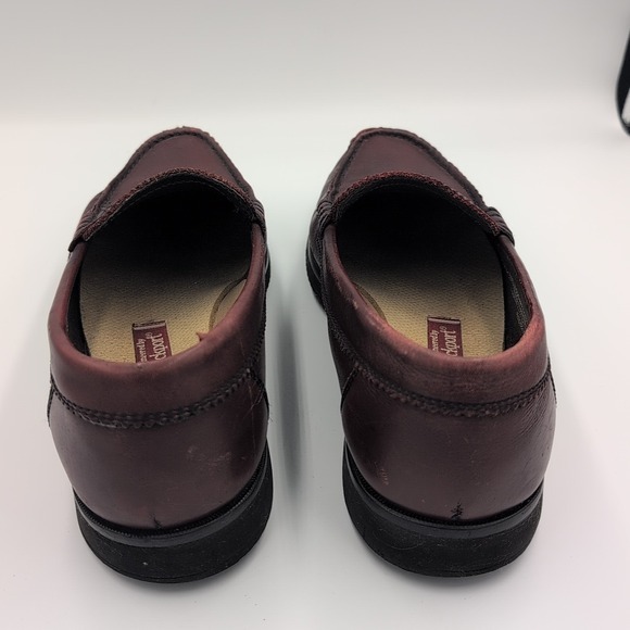 Mens Sz‎ 11 Rockport Vibram Leather Loafers Beef Roll main image 6